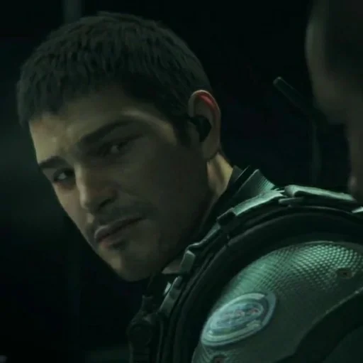 😑 Стикер «Chris Redfield» для Telegram