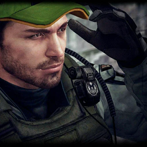 👋 Стикер «Chris Redfield» для Telegram