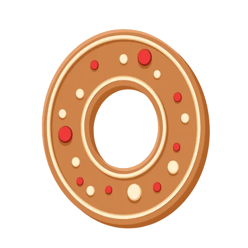Стикер 17 xmas #animated #cyrillic #numbers #latin