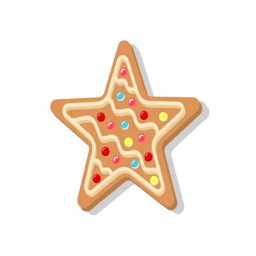 Стикер 51 xmas #animated #cyrillic #numbers #latin
