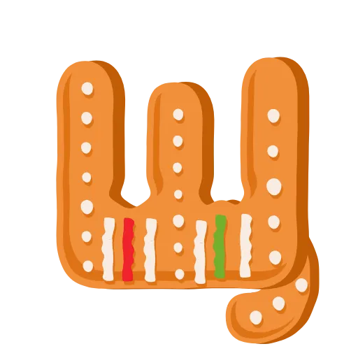 Стикер 28 xmas #animated #cyrillic #numbers #latin