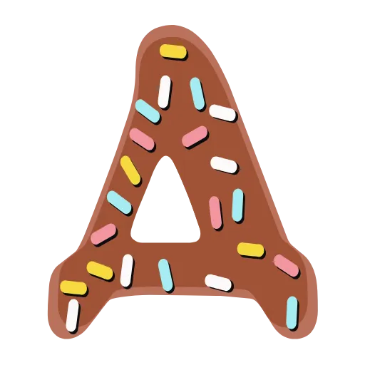 Стикер 6 xmas #animated #cyrillic #numbers #latin