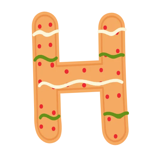 Стикер 16 xmas #animated #cyrillic #numbers #latin
