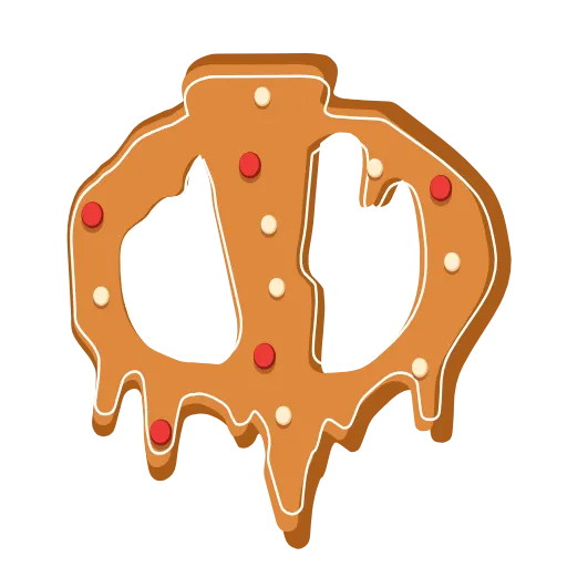 Стикер 23 xmas #animated #cyrillic #numbers #latin