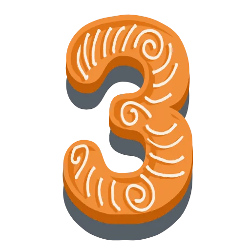 Стикер 10 xmas #animated #cyrillic #numbers #latin