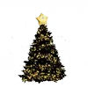 Стикер 41 Новогодний пак Christmas decoration