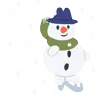 Стикер 30 Новогодний пак Christmas decoration