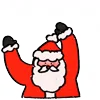Стикер 13 Новогодний пак Christmas decoration