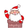 Стикер 16 Новогодний пак Christmas decoration
