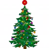 Стикер 59 Новогодний пак Christmas decoration