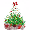 Стикер 51 Новогодний пак Christmas decoration