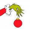 Стикер 26 Новогодний пак Christmas decoration