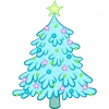 Стикер 36 Новогодний пак Christmas decoration