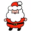 Стикер 17 Новогодний пак Christmas decoration