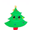Стикер 31 Новогодний пак Christmas decoration