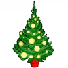 Стикер 49 Новогодний пак Christmas decoration