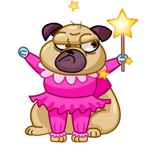 Стикер 9 Сhristmas Dogs