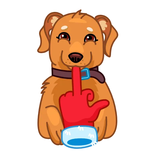 Стикер 15 Сhristmas Dogs