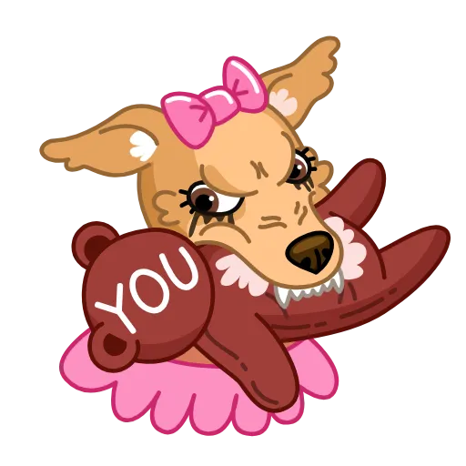 Стикер 20 Сhristmas Dogs