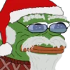 Стикер 41 Christmas Pepe