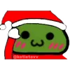 Стикер 59 Christmas Pepe