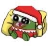 Стикер 27 Christmas Pepe