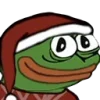Стикер 61 Christmas Pepe