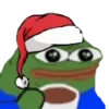 Стикер 31 Christmas Pepe