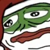Стикер 40 Christmas Pepe