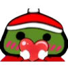 Стикер 57 Christmas Pepe