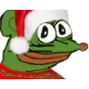 Стикер 26 Christmas Pepe