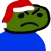 Стикер 54 Christmas Pepe