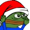 Стикер 24 Christmas Pepe