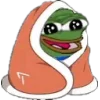 Стикер 21 Christmas Pepe