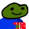 Стикер 53 Christmas Pepe