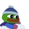 Стикер 19 Christmas Pepe