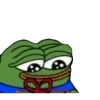 Стикер 2 Christmas Pepe