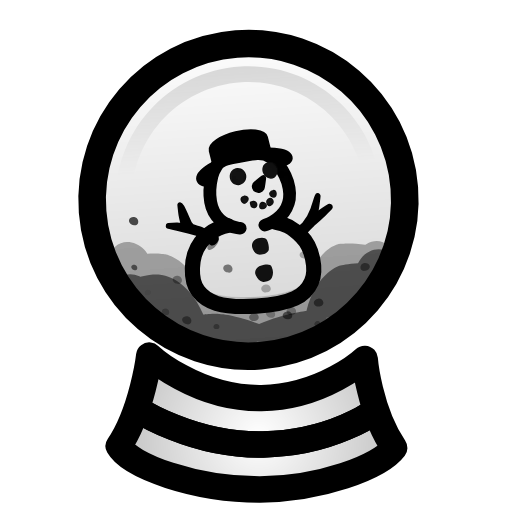 Стикер 13 Christmas Theme Emoji