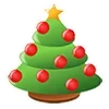 Стикер 7 😊 Christmas - новогодний орнамент