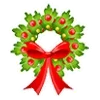Стикер 12 😊 Christmas - новогодний орнамент