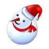 Стикер 43 😊 Christmas - новогодний орнамент