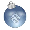 Стикер 49 😊 Christmas - новогодний орнамент