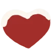 ❤️ Эмодзи «Зимние буквы и значки» для Telegram