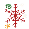 ❄️ Эмодзи «Зимние буквы и значки» для Telegram