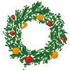 🎄 Эмодзи «Зимние буквы и значки» для Telegram