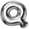 🔗 Эмодзи «Chrome Alphabet - английские буквы» для Telegram