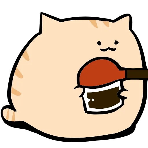 Стикер 61 Chubby & Fluffy