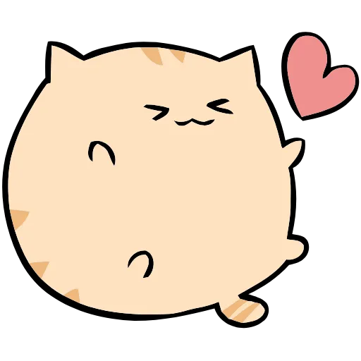 Стикер 5 Chubby & Fluffy