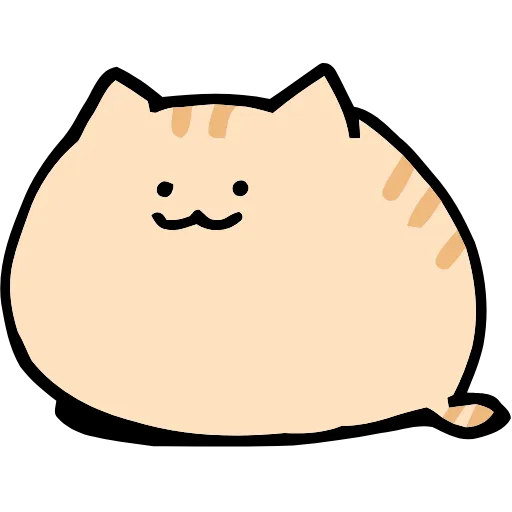 Стикер 60 Chubby & Fluffy