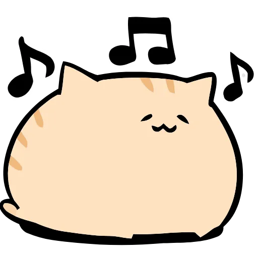 Стикер 22 Chubby & Fluffy